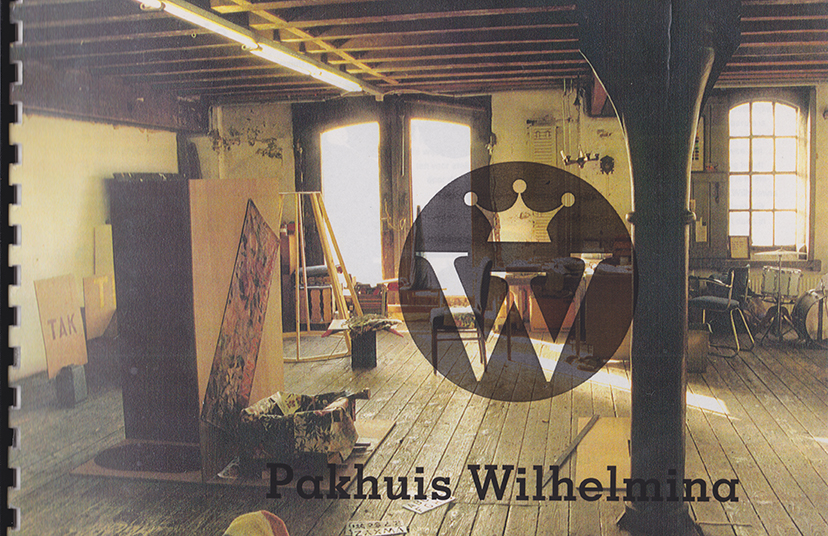 wervingsfolder uit 1995 t.b.v. het gekraakte Pakhuis De Wilhelmina