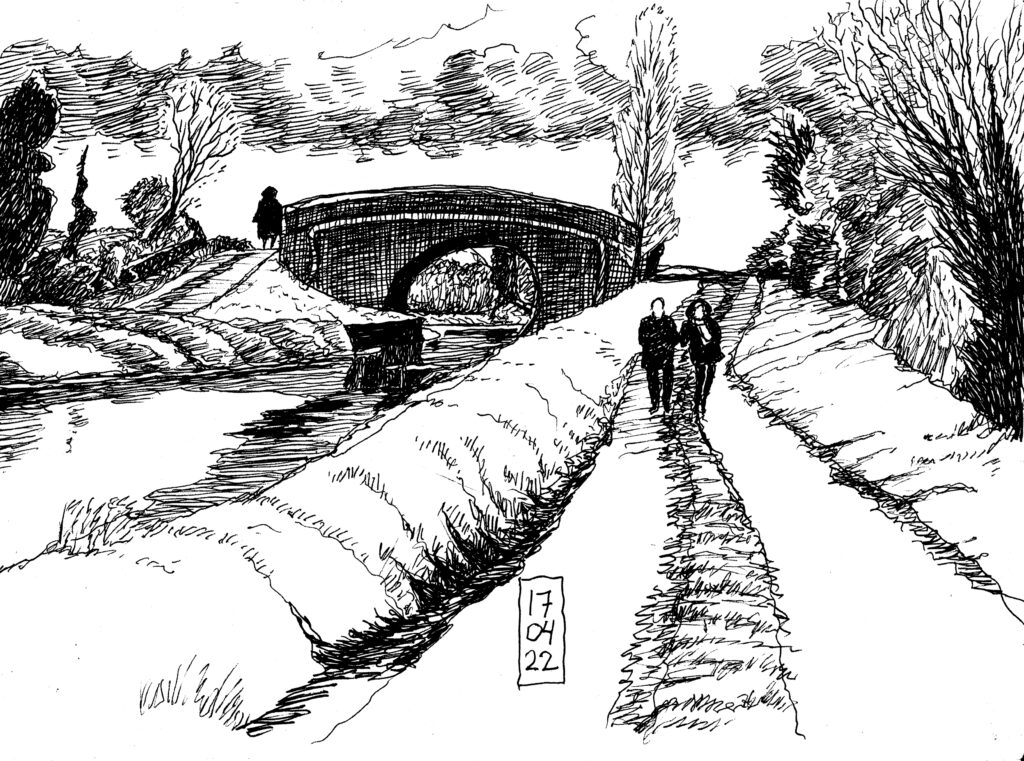 Tekeningen van de Royal Canal / Sketches of the Royal Canal